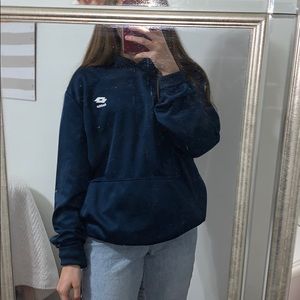 vintage LOTTO italian soccer hoodie.